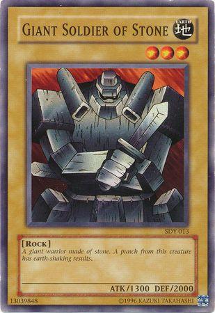 Giant Soldier of Stone SDY-013 YuGiOh Starter Deck: Yugi