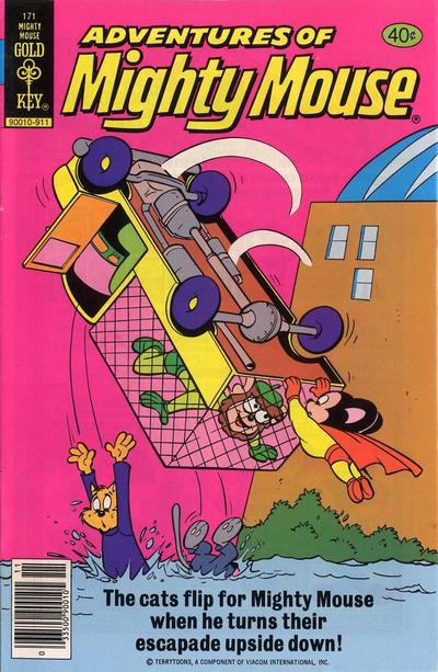 Adventures of Mighty Mouse #171 (1979) Comic Books Adventures of Mighty Mouse