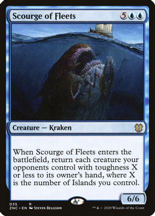 Scourge of Fleets #35 Magic Zendikar Rising Commander