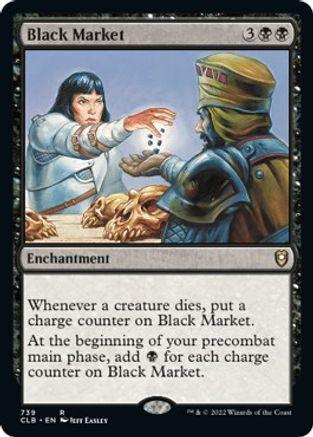 Black Market #739 Magic Commander Legends: Battle for Baldur's Gate