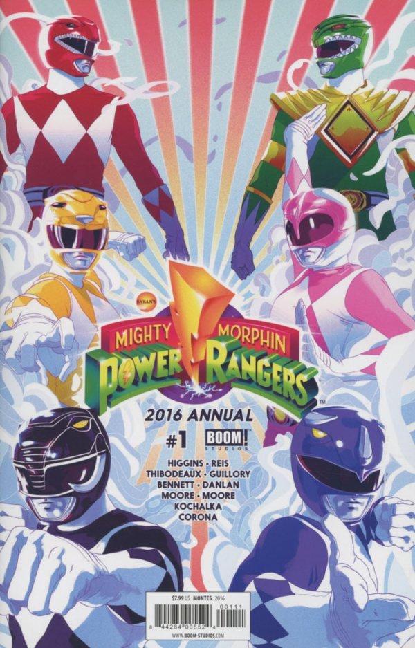 Mighty Morphin Power Rangers Annual #1 (2016) Comic Books Mighty Morphin Power Rangers Annual