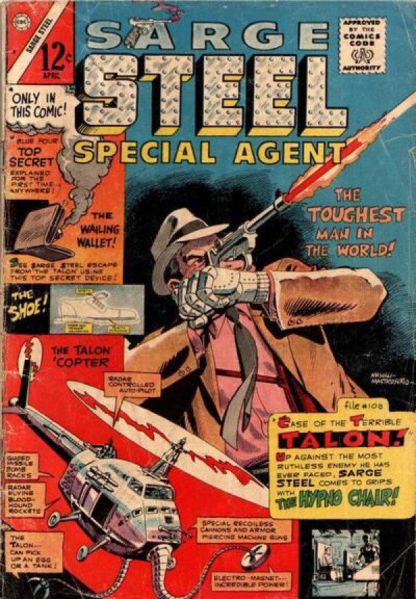 Sarge Steel #8 (1966) Comic Books Sarge Steel