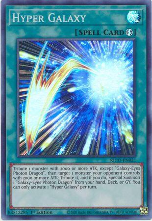 Hyper Galaxy KICO-EN021 YuGiOh Kings Court