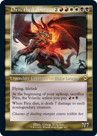 Piru, the Volatile #207 Magic Modern Horizons 2