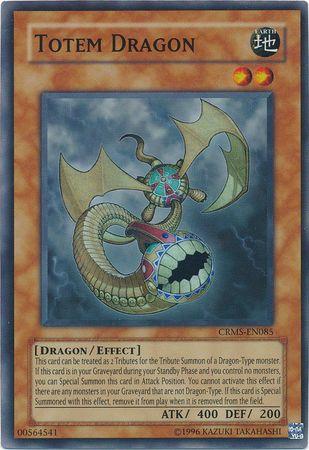 Totem Dragon CRMS-EN085 YuGiOh Crimson Crisis