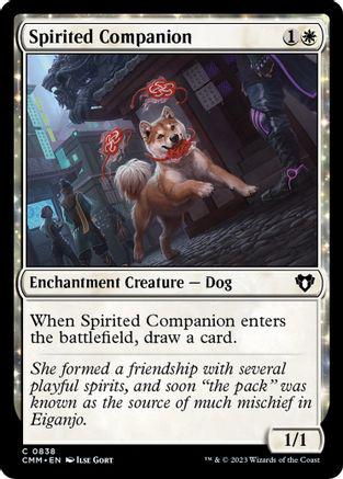 Spirited Companion #838 Magic Commander Masters