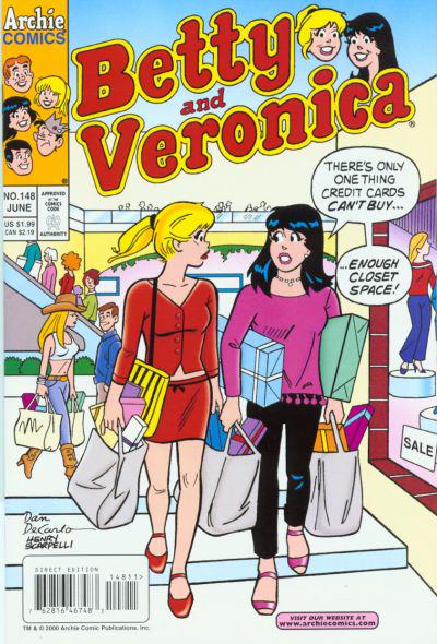 Betty and Veronica #148 (2000) Comic Books Betty and Veronica