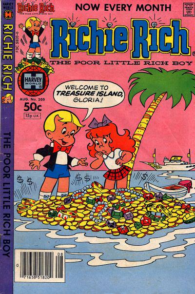 Richie Rich #205 (1981) Comic Books Richie Rich