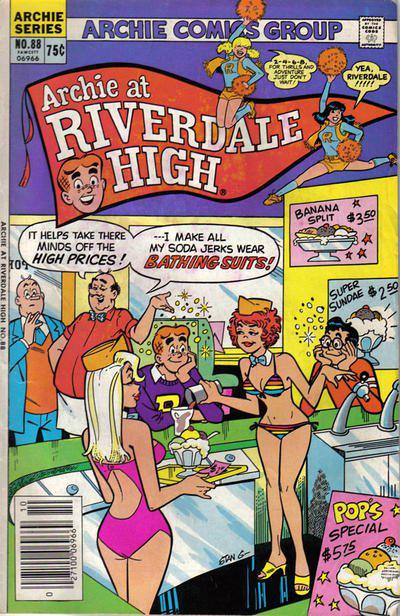 Archie at Riverdale High #88 (1982) Comic Books Archie at Riverdale High