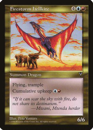 Firestorm Hellkite Magic Visions