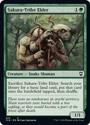 Sakura-Tribe Elder #832 Magic Commander Legends: Battle for Baldur's Gate