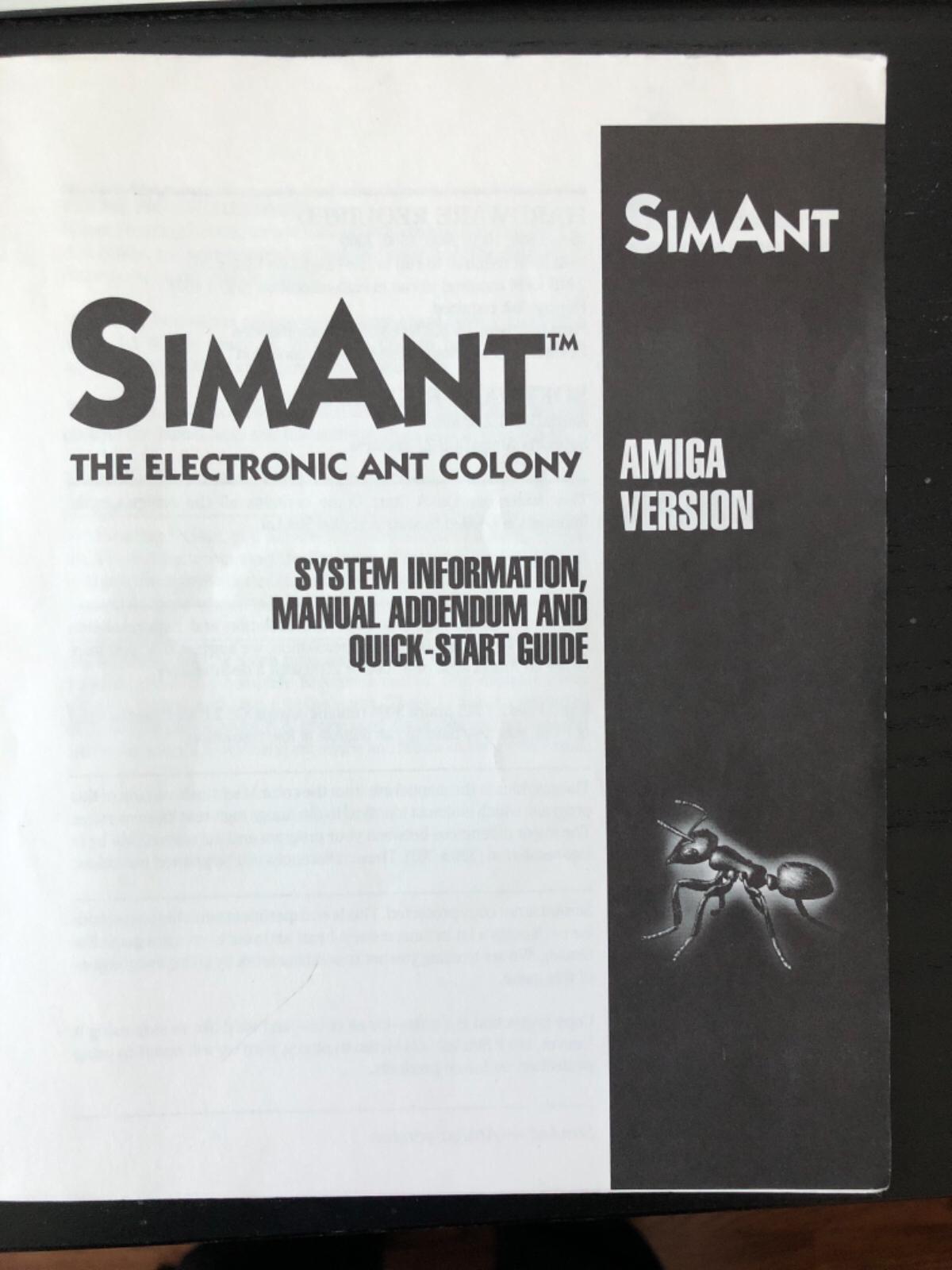 SimAnt Amiga