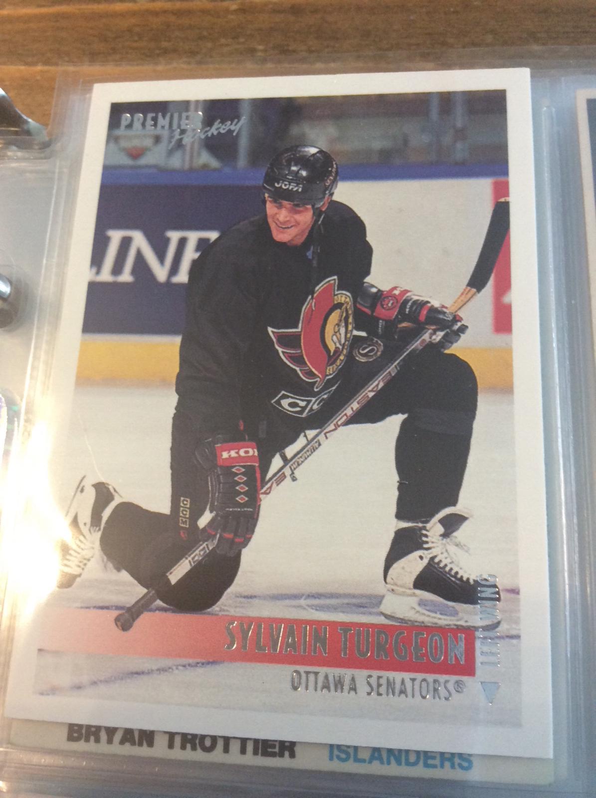 Sylvain Turgeon Hockey Cards 1994 Topps OPC Premier