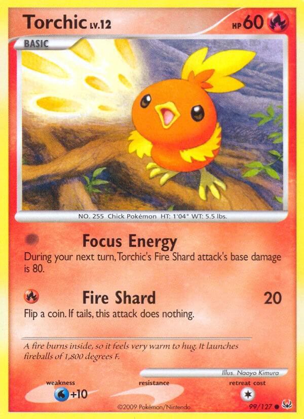 Torchic #99 Pokemon Platinum