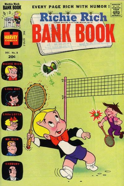 Richie Rich Bank Book #8 (1973) Comic Books Richie Rich Bank Book