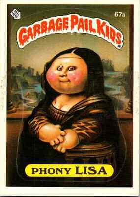 Phony LISA #67a 1985 Garbage Pail Kids