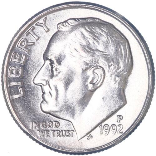 1992 P Coins Roosevelt Dime
