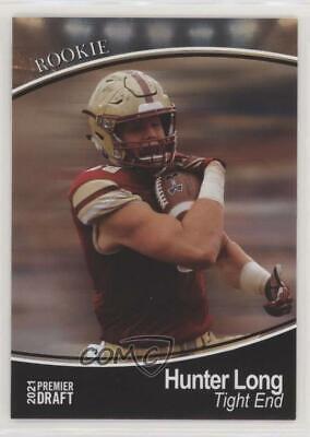 Hunter Long #33 Football Cards 2021 Sage Premier Draft