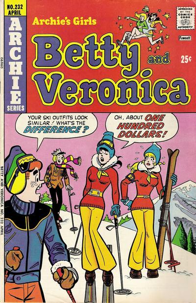 Archie's Girls Betty and Veronica #232 (1975) Comic Books Archie's Girls Betty and Veronica