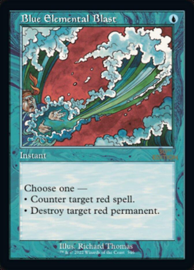 Blue Elemental Blast #346 Magic 30th Anniversary