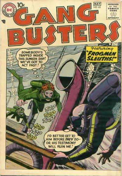 Gang Busters #63 (1958) Comic Books Gang Busters