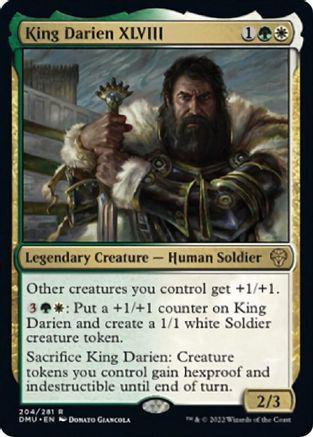 King Darien XLVIII #204 Magic Dominaria United
