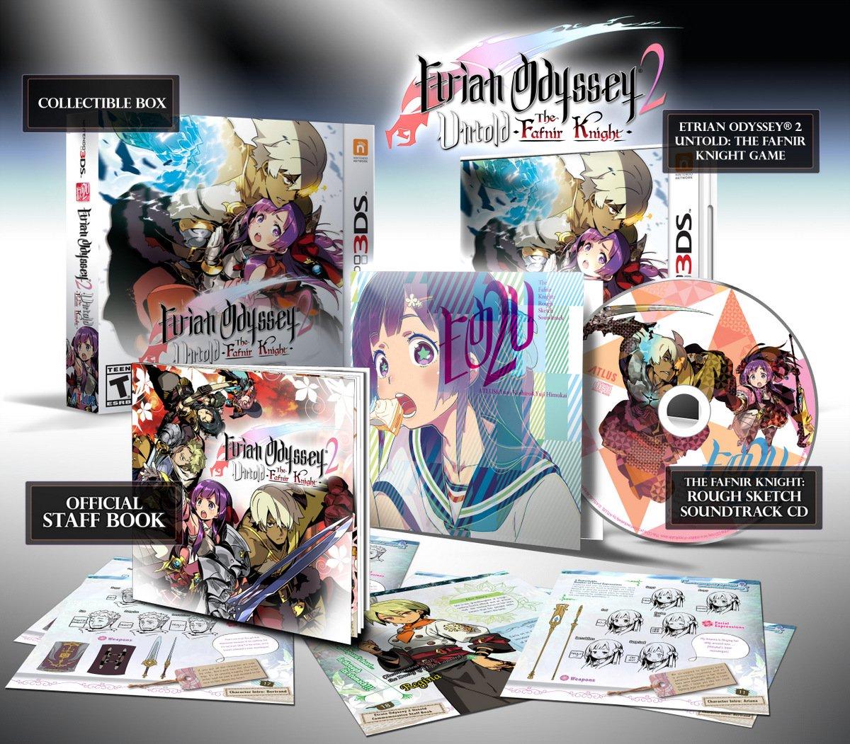 Etrian Odyssey 2 Untold: The Fafnir Knight [Limited Edition] Nintendo 3DS