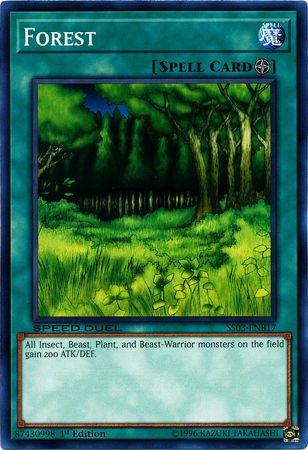 Forest SS03-ENB17 YuGiOh Speed Duel Starter Decks: Ultimate Predators
