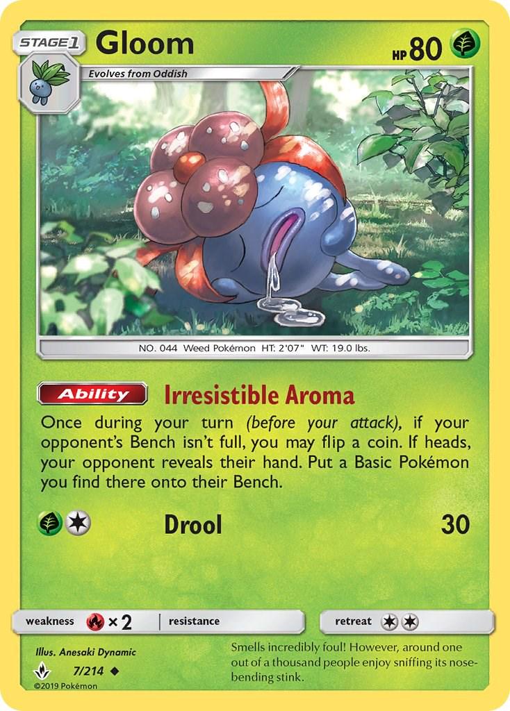 Gloom #7 Pokemon Unbroken Bonds