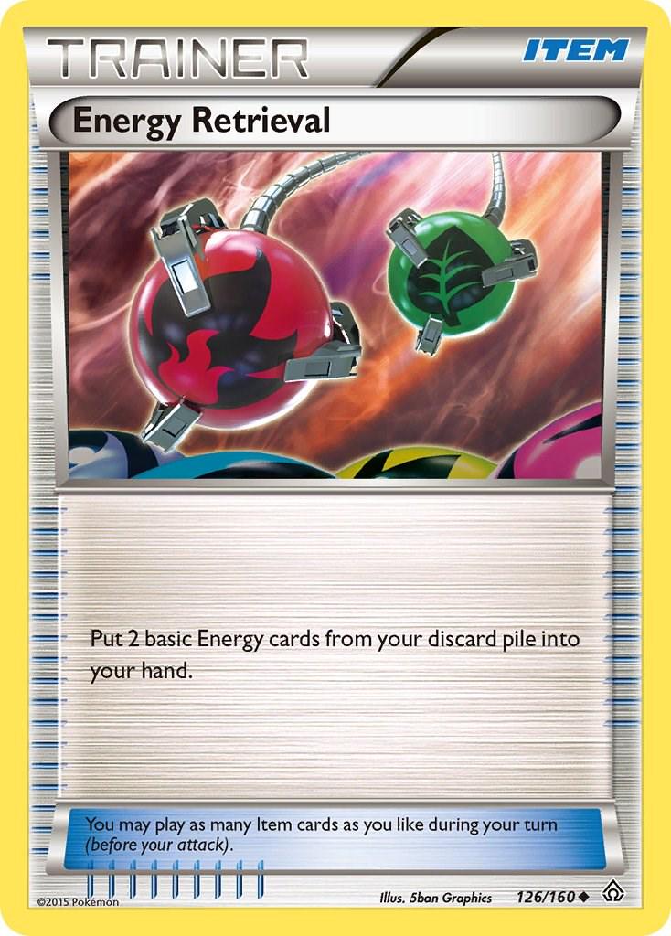 Energy Retrieval #126 Pokemon Primal Clash