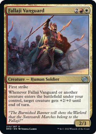 Fallaji Vanguard #210 Magic Brother's War