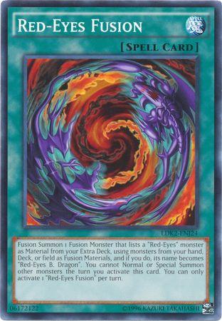Red-Eyes Fusion LDK2-ENJ24 YuGiOh Legendary Decks II
