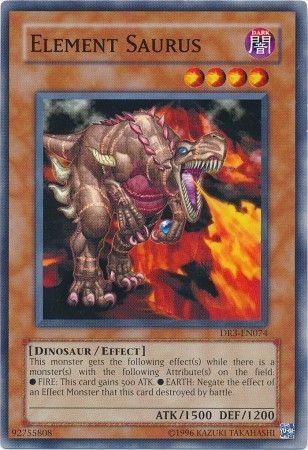 Element Saurus DR3-EN074 YuGiOh Dark Revelation Volume 3