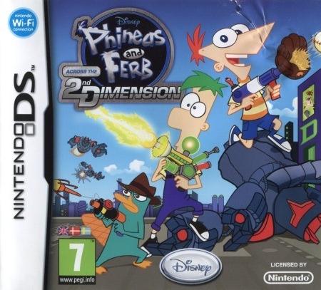Phineas and Ferb: Across the 2nd Dimension PAL Nintendo DS