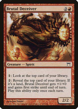 Brutal Deceiver Magic Champions of Kamigawa