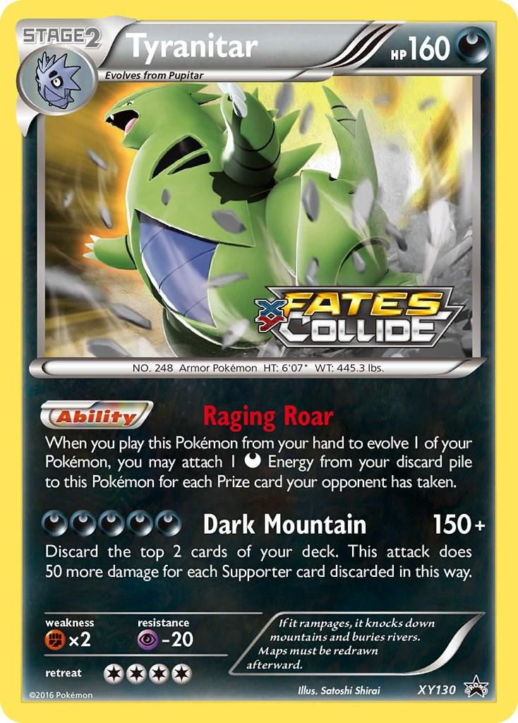 Tyranitar #XY130 Pokemon Promo