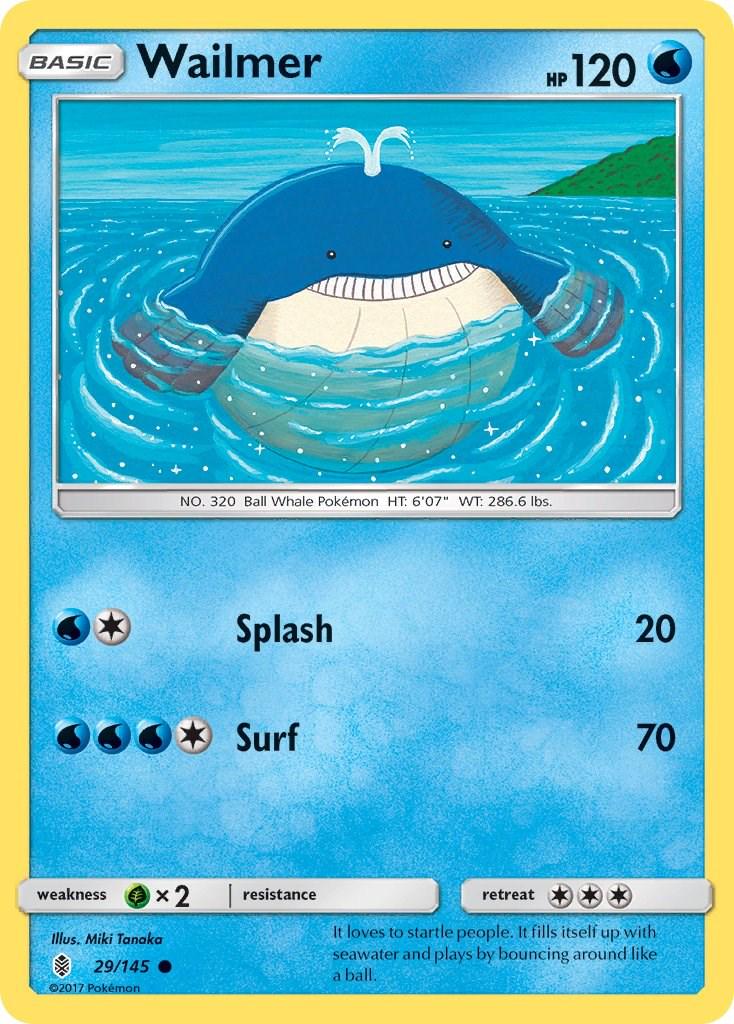 Wailmer #29 Pokemon Guardians Rising