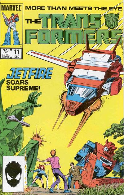 The Transformers #11 (1985) Comic Books Transformers