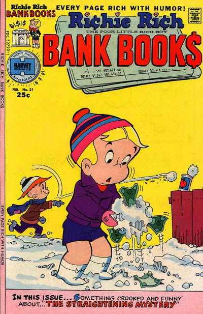 Richie Rich Bank Book #21 (1976) Comic Books Richie Rich Bank Book