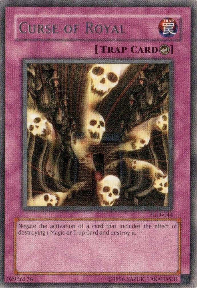 Curse of Royal PGD-044 YuGiOh Pharaonic Guardian