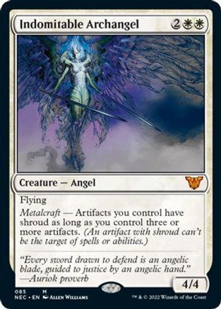 Indomitable Archangel Magic Kamigawa: Neon Dynasty Commander