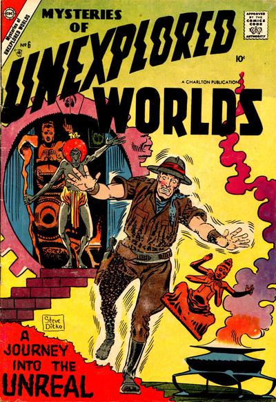 Mysteries of Unexplored Worlds #6 (1957) Comic Books Mysteries of Unexplored Worlds