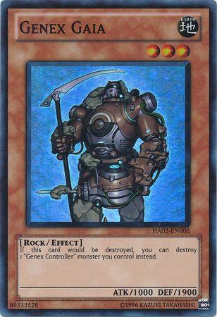Genex Gaia HA02-EN006 YuGiOh Hidden Arsenal 2