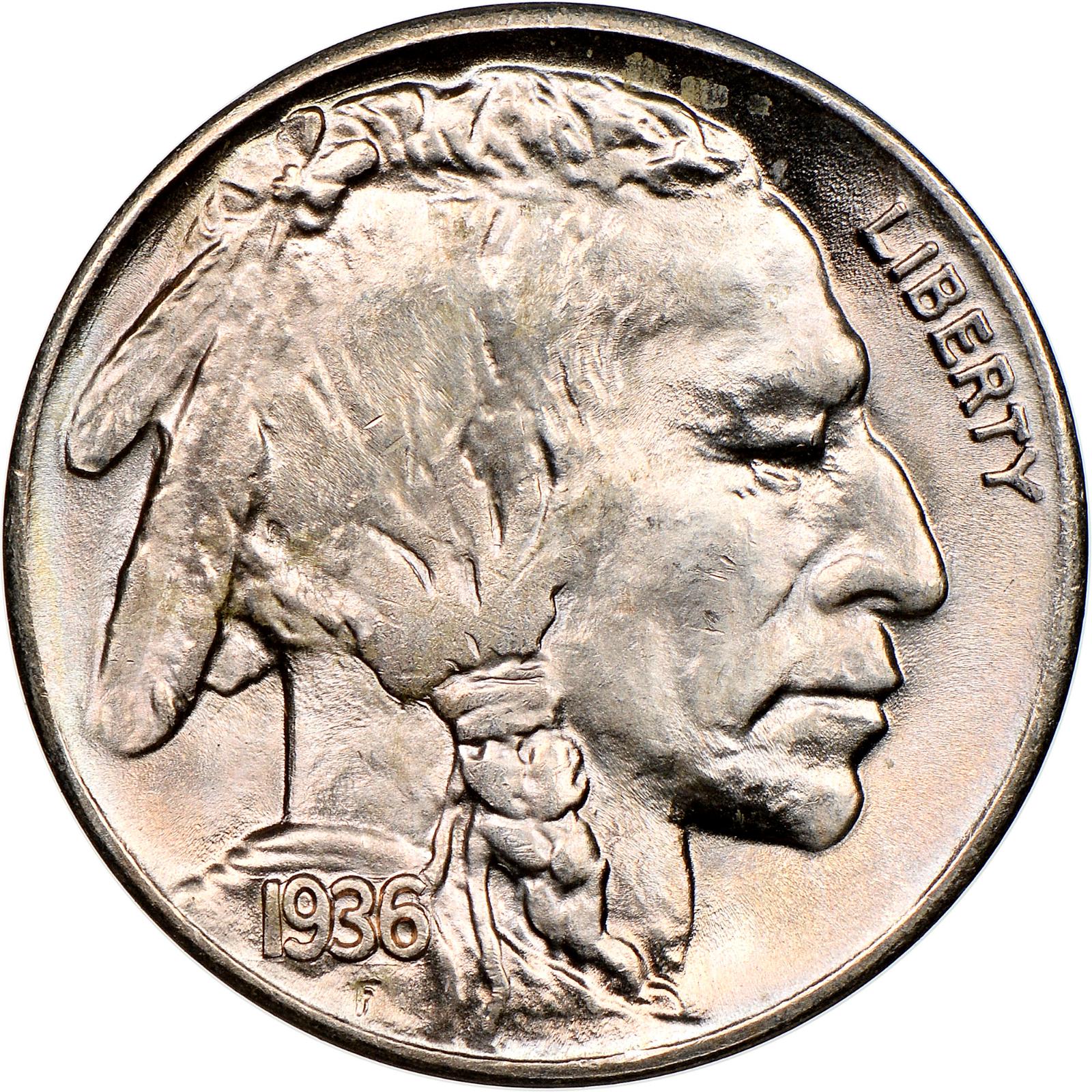 1936 S Coins Buffalo Nickel