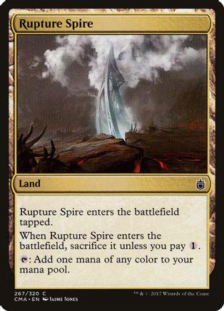 Rupture Spire #267 Magic Commander Anthology
