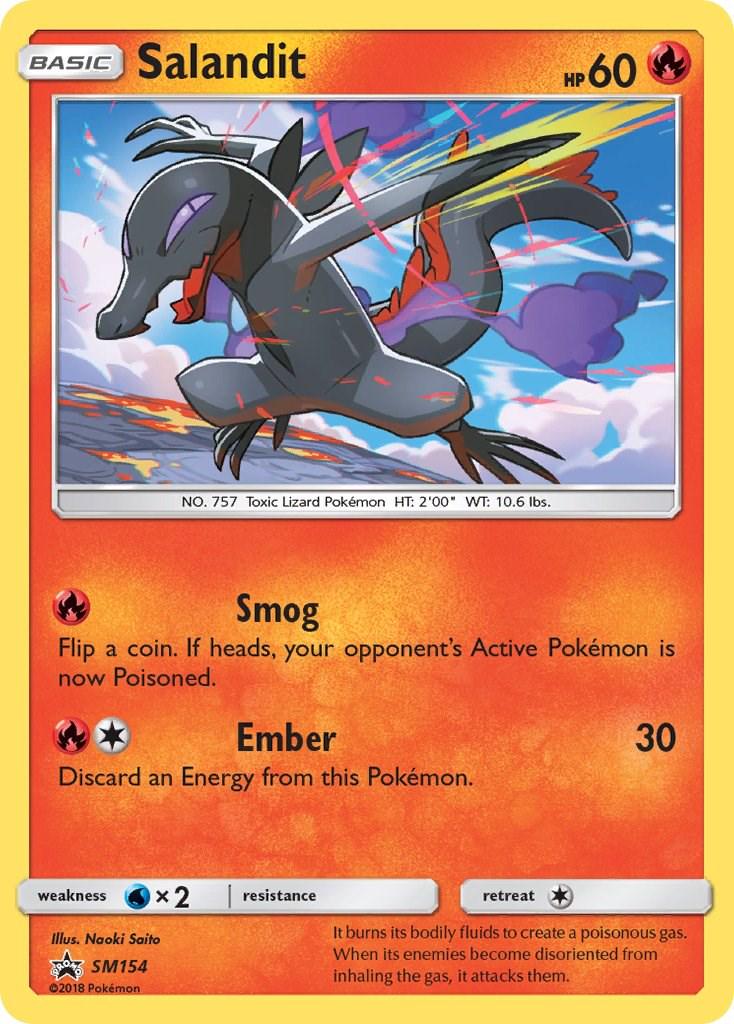 Salandit #SM154 Pokemon Promo
