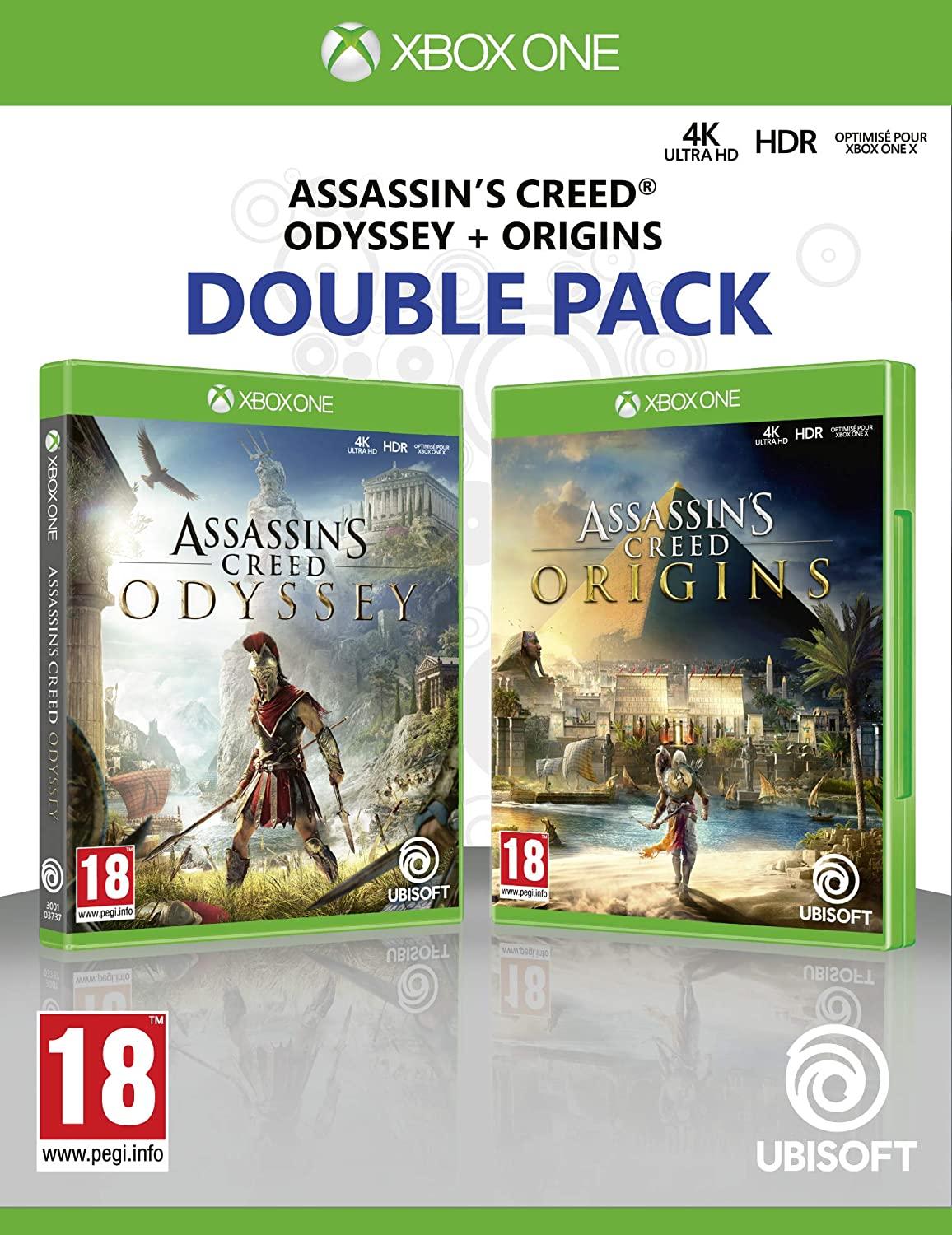Double Pack: Assassin’s Creed Odyssey + Assassin’s Creed Origins PAL Xbox One