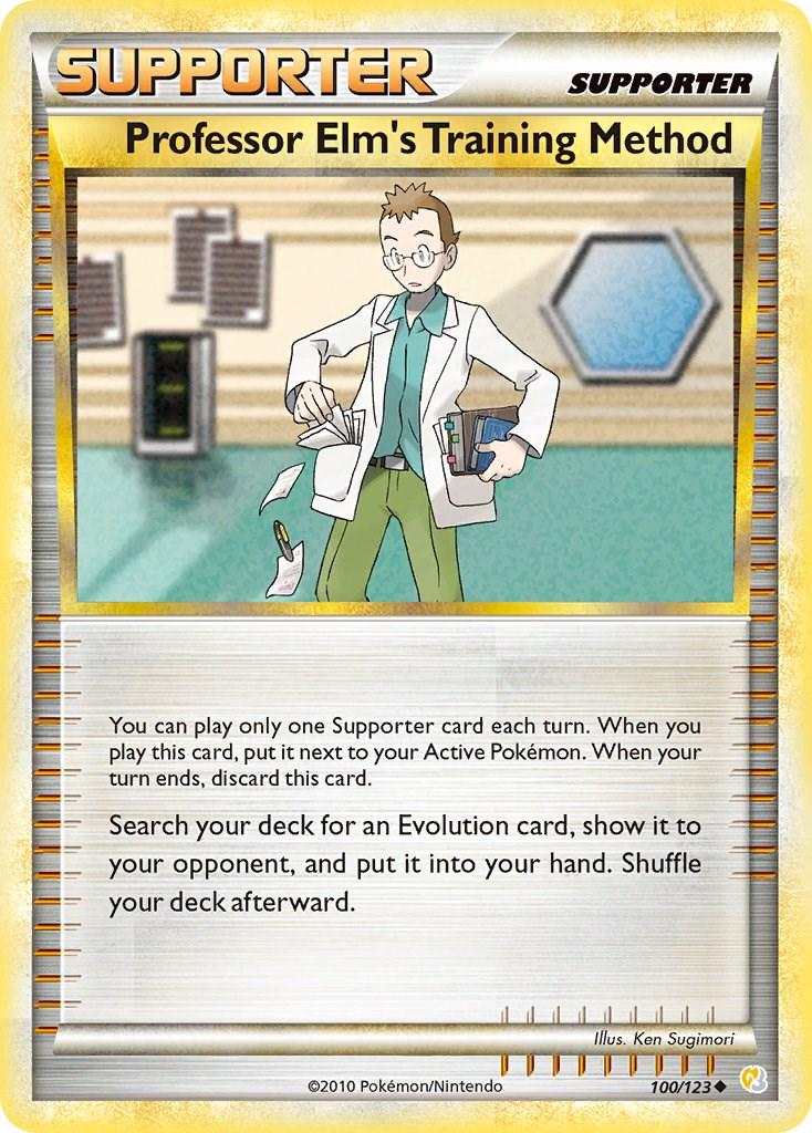 Professor Elm's Training Method #100 Pokemon HeartGold & SoulSilver