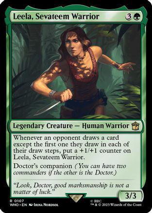 Leela, Sevateem Warrior #107 Magic Doctor Who