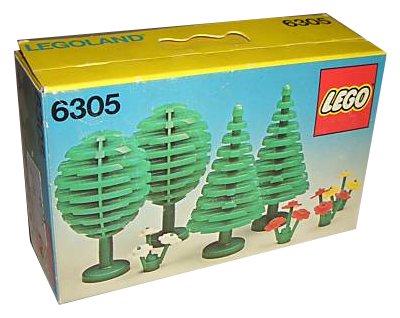 Trees and Flowers #6305 LEGO Town